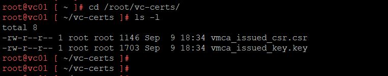 Vcenter Certificate Replacement