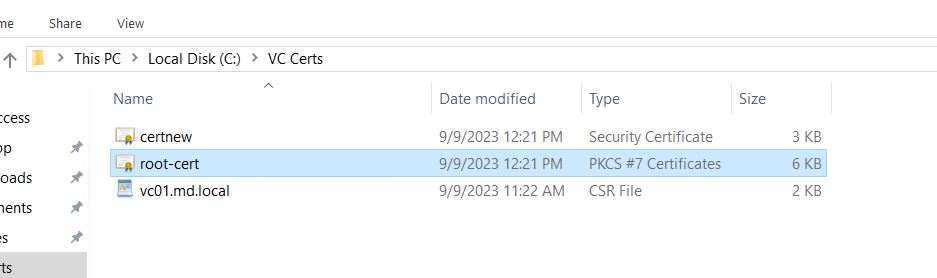Vcenter Certificate Replacement