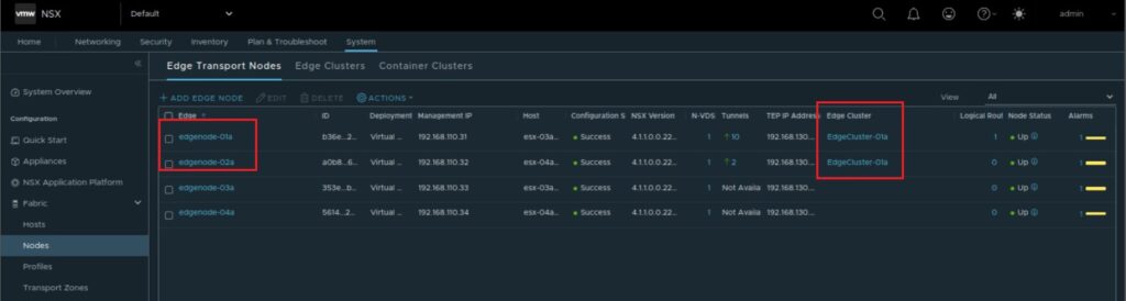 Replace Faulty NSX-T Edge Node