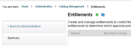 vCloud Automation Center (vCAC 6.0) Installation Part 12 – Creating Entitlements