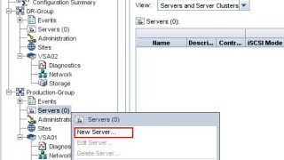 VMware SRM 6.0 Array Based Replication Part 4 – Adding ESXi host to HP VSA Management Group and Presenting Storage to ESXi