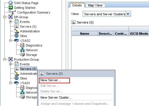 VMware SRM 6.0 Array Based Replication Part 4 – Adding ESXi host to HP VSA Management Group and Presenting Storage to ESXi