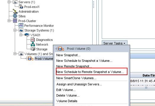 VMware SRM 6.0 Array Based Replication Part 5 – Configuring HP StoreVirtual VSA Replication