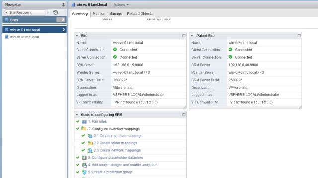 VMware Site Recovery Manager (SRM 6.0) Part 12 – Running SRM Test Recovery