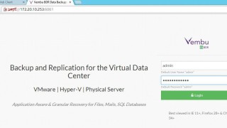 Vembu Backup for VMware vSphere