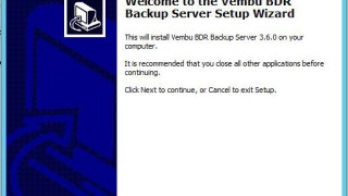 Vembu BDR Backup Server