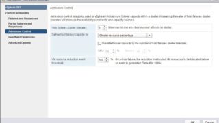 VMware vSphere 6.5 HA Admission Control - What's New?