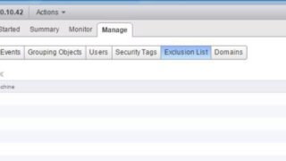 Exclude virtual machines from NSX Distributed Firewall Protection