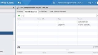 Active Directory Authentication to vCenter 6.5