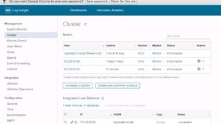 Upgrade vRealize Log Inisght Cluster