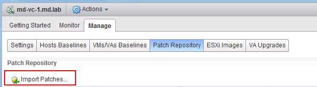 Install Vmware NSX VIBS using Update Manager