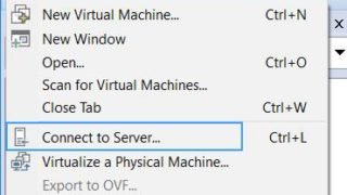 How to Manage VMWare ESXi hosts and Virtual Machines using VMware Workstation