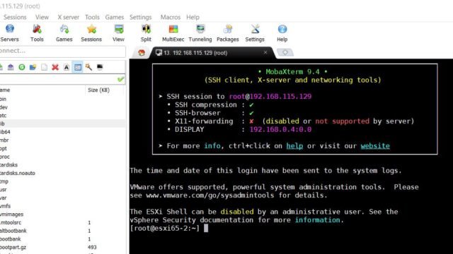 MobaXterm How to SSH