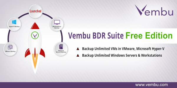 Vembu BDR Suite Free Edition