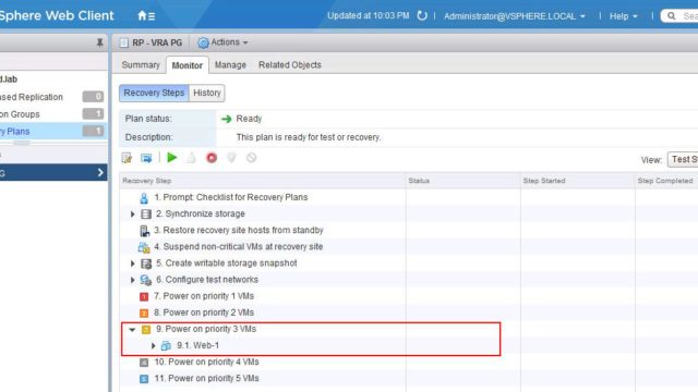 Virtual Machine Power On Priority