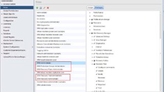 VMware Site Recovery Manager Roles and Permissions
