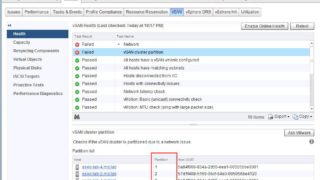 VSAN network Partition