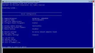 Configuring Microsoft Hyper-V Server network settings