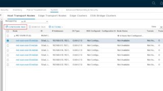 Configure ESXi host as NSX-T Transport Node - VMware NSX-T Part 9