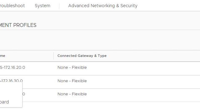 Connect NSX-T Segments with Tier-1 Gateway - VMware NSX-T Part 16