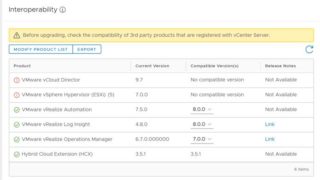 vCenter Update Planner