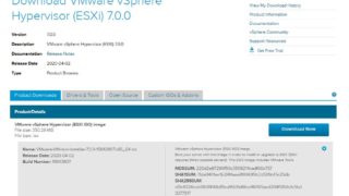 Download ESXi 7.0