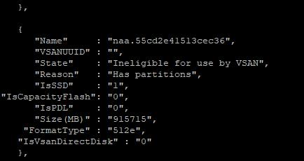 Cannot Erase ESXi Disk Partitions - Cannot change the host configuration