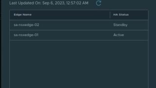 How to Identify the Active Edge Node of NSX-T Tier-0/Tier-1 Gateway