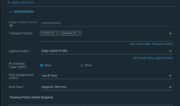 Replace Faulty NSX-T Edge Node